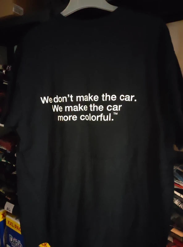 T-shirt Vintage BASF "Company Cars" (estimation 1997)
