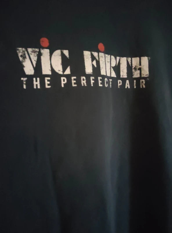 T-shirt Vintage Vic Firth (Milieu 90s)
