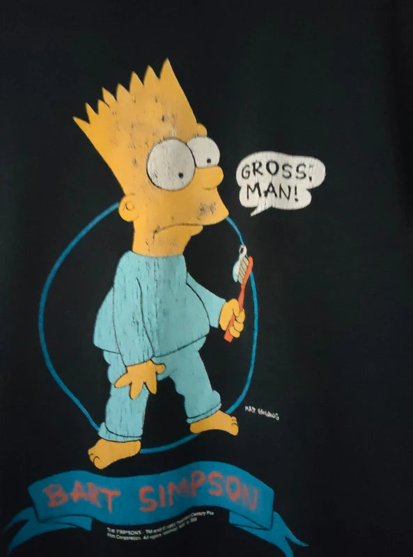Sweatshirt Vintage The Simpsons Année 1990