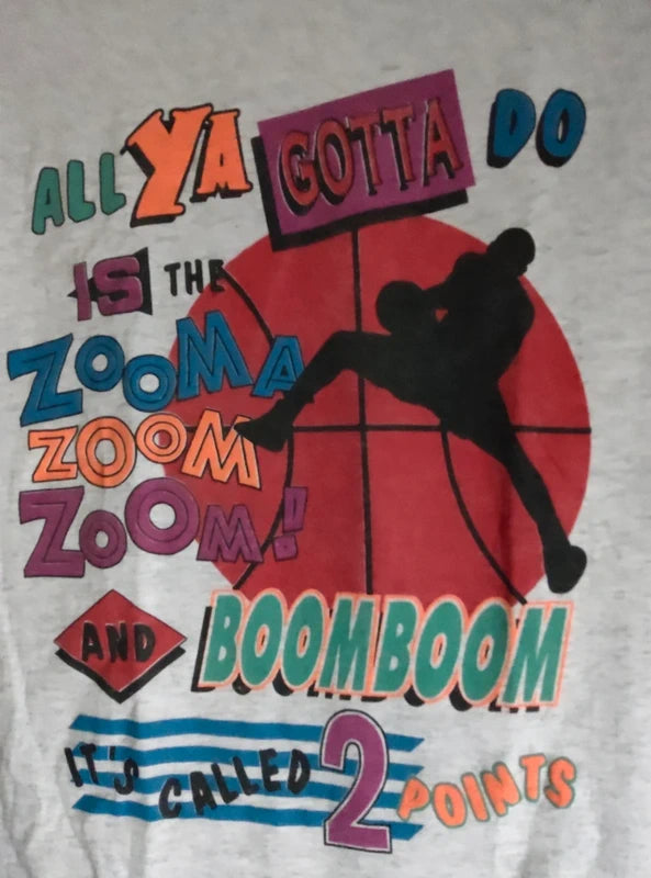 T-shirt Vintage Basket Single Stitch (Début 90s)