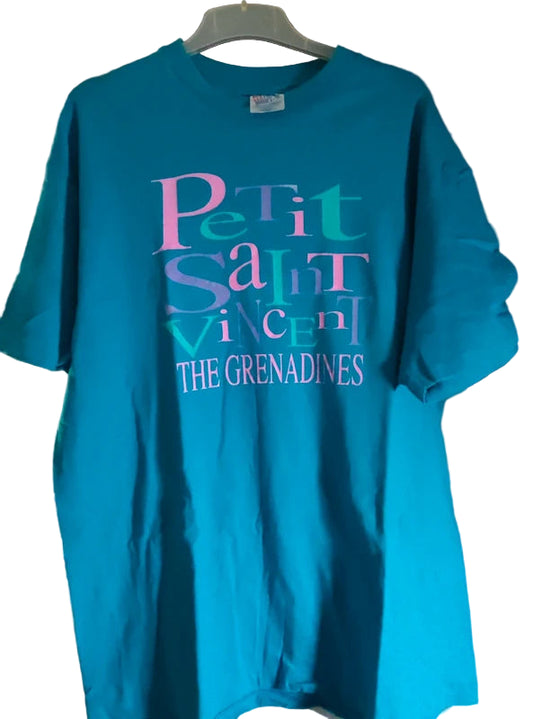 T-shirt Vintage Petit St Vincent, Grenadines (estimation 1993)