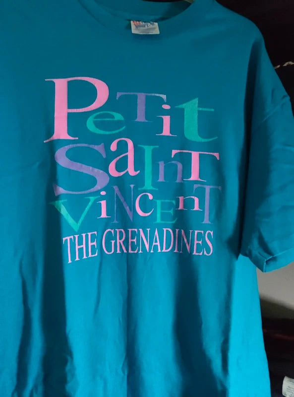 T-shirt Vintage Petit St Vincent, Grenadines (estimation 1993)