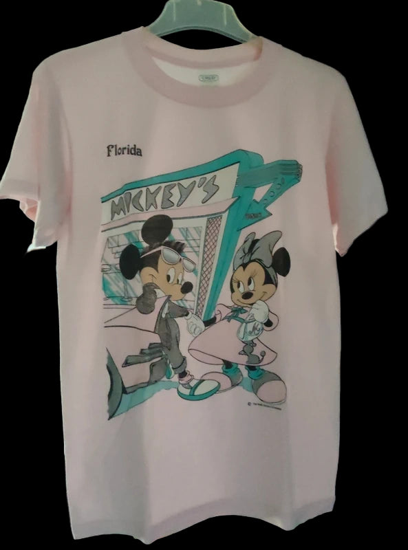 T-shirt Vintage Mickey's Florida Strass (80s Single Stitch)
