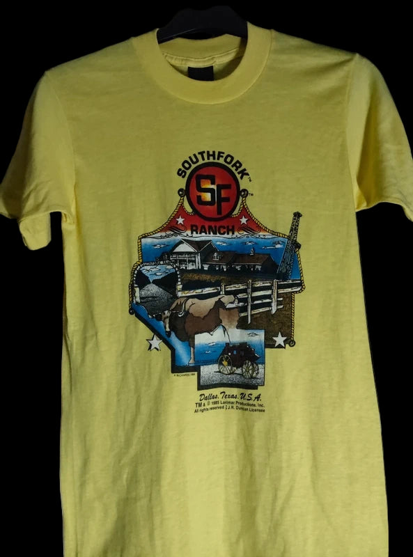 T-shirt Vintage Dallas Southfork (1984/1985)