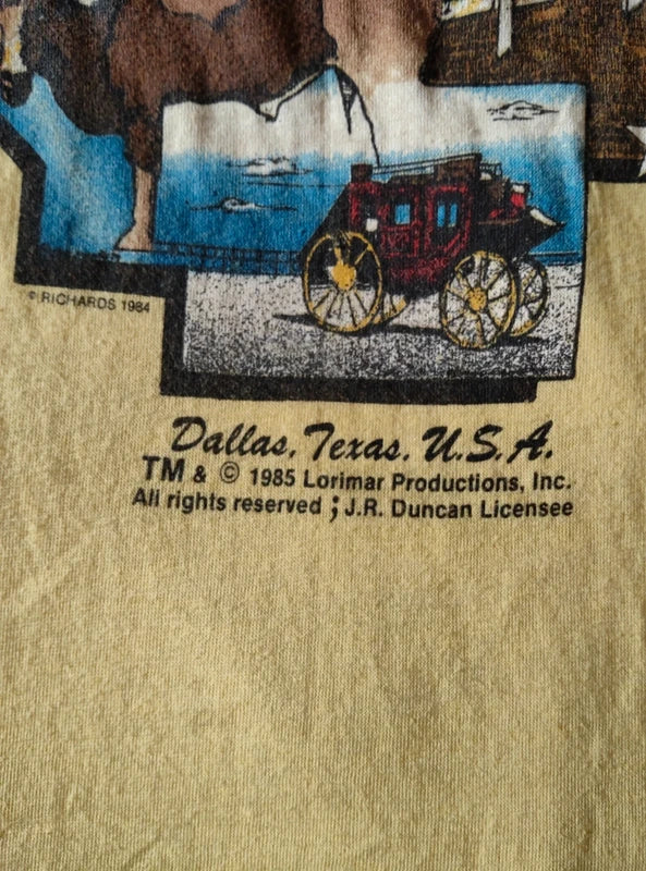 T-shirt Vintage Dallas Southfork (1984/1985)