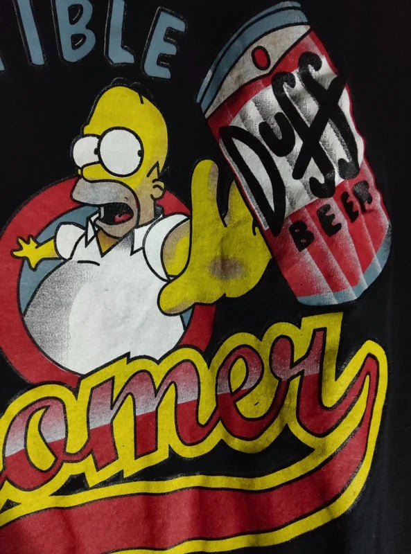 T-shirt Vintage The Simpson (Début 90s Single Stitch)