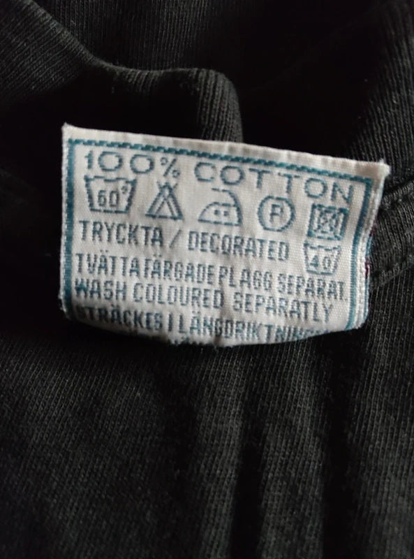 T-shirt Vintage Don du Sang Suédois (Fin 90s)