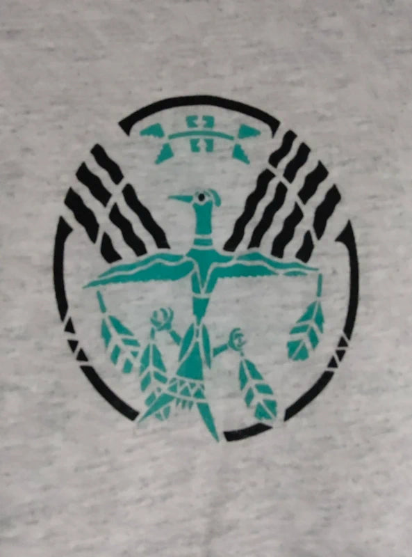 T-shirt Vintage Motif Indien (Single Stitch)