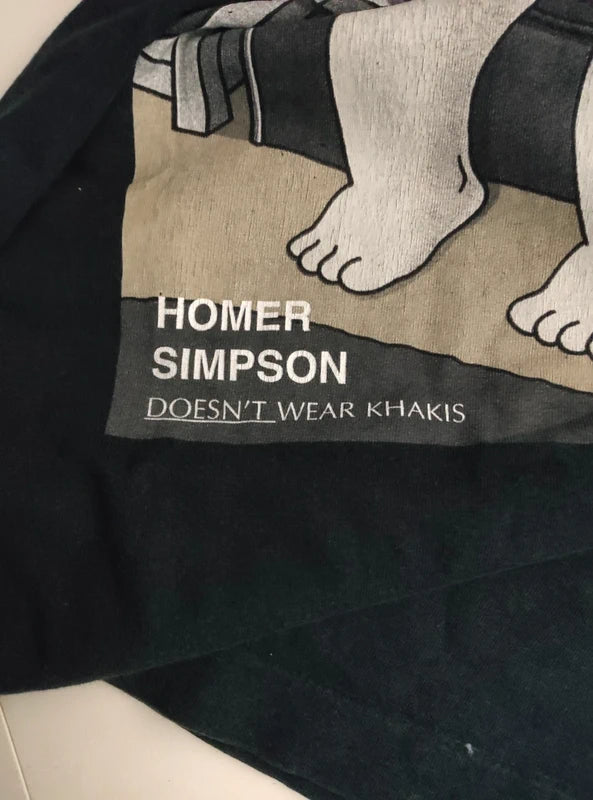 T-shirt Collector Vintage Les Simpsons (1995)