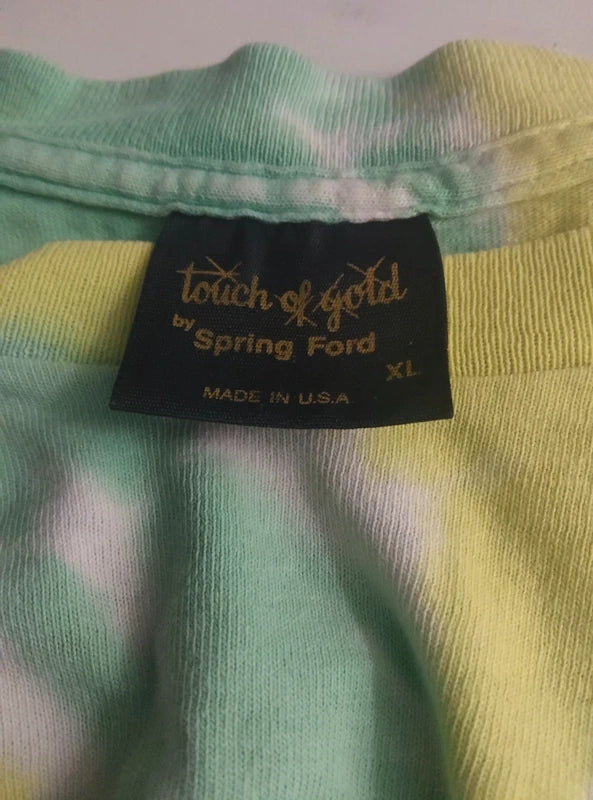 T-shirt Collector Tie and Dye (Touch of Gold, estimation vers 1985)