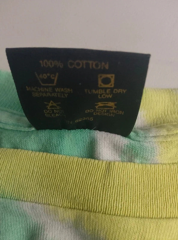 T-shirt Collector Tie and Dye (Touch of Gold, estimation vers 1985)