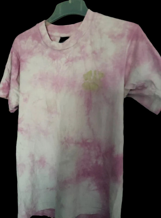 T-shirt Tie and Dye Vintage "Stay Groovy" (Fin 80s)