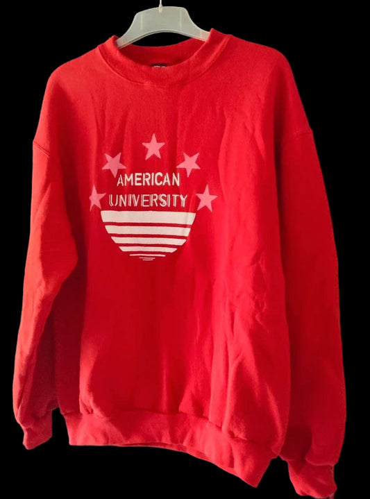 Sweatshirt Vintage American University (Fin 80s)