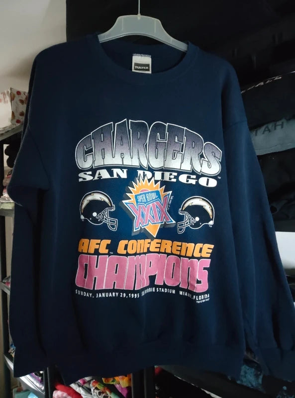 Sweatshirt Vintage NFL San Diego Chargers (1994)