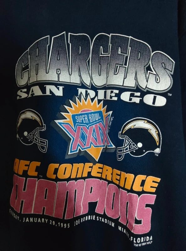 Sweatshirt Vintage NFL San Diego Chargers (1994)