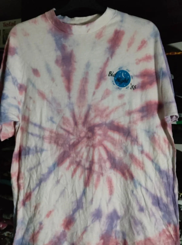T-shirt Tie-Dye Vintage "Big Night" (1988)
