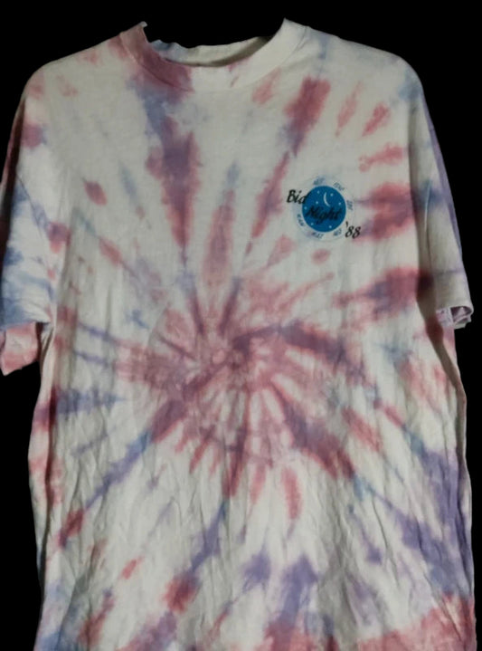 T-shirt Tie-Dye Vintage "Big Night" (1988)