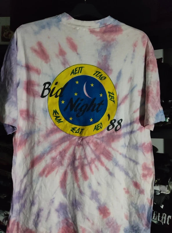 T-shirt Tie-Dye Vintage "Big Night" (1988)