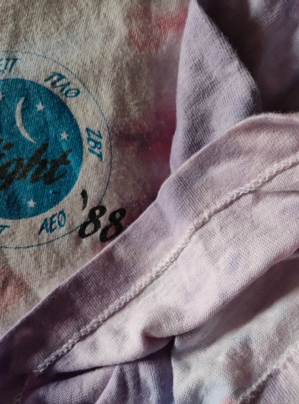 T-shirt Tie-Dye Vintage "Big Night" (1988)