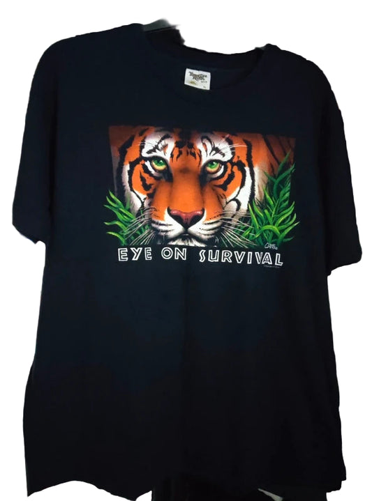 T-shirt Vintage Tigre Cliner 1993 (Single Stitch)