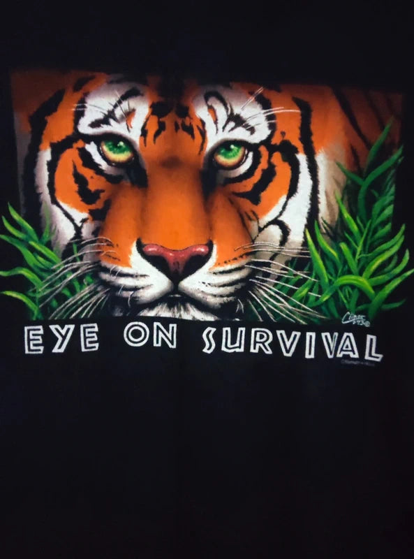 T-shirt Vintage Tigre Cliner 1993 (Single Stitch)