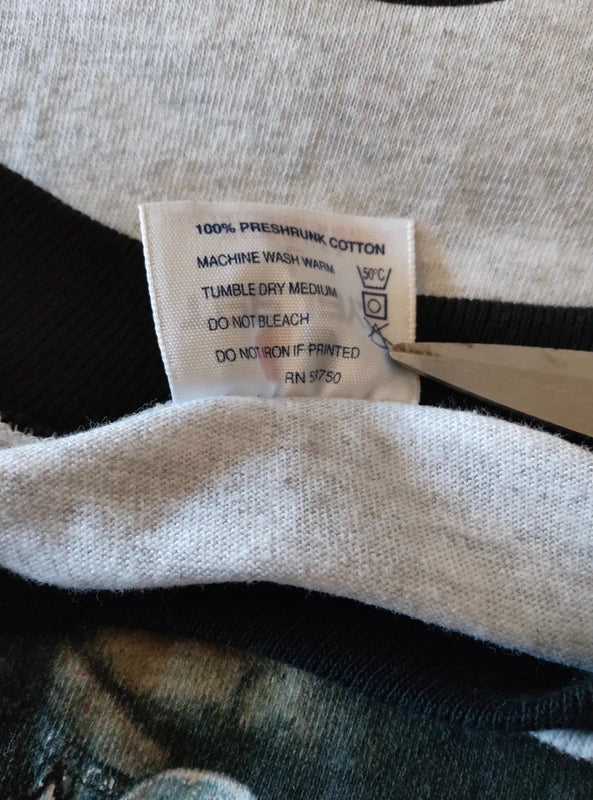 T-shirt Vintage Motif Indien (Single Stitch)